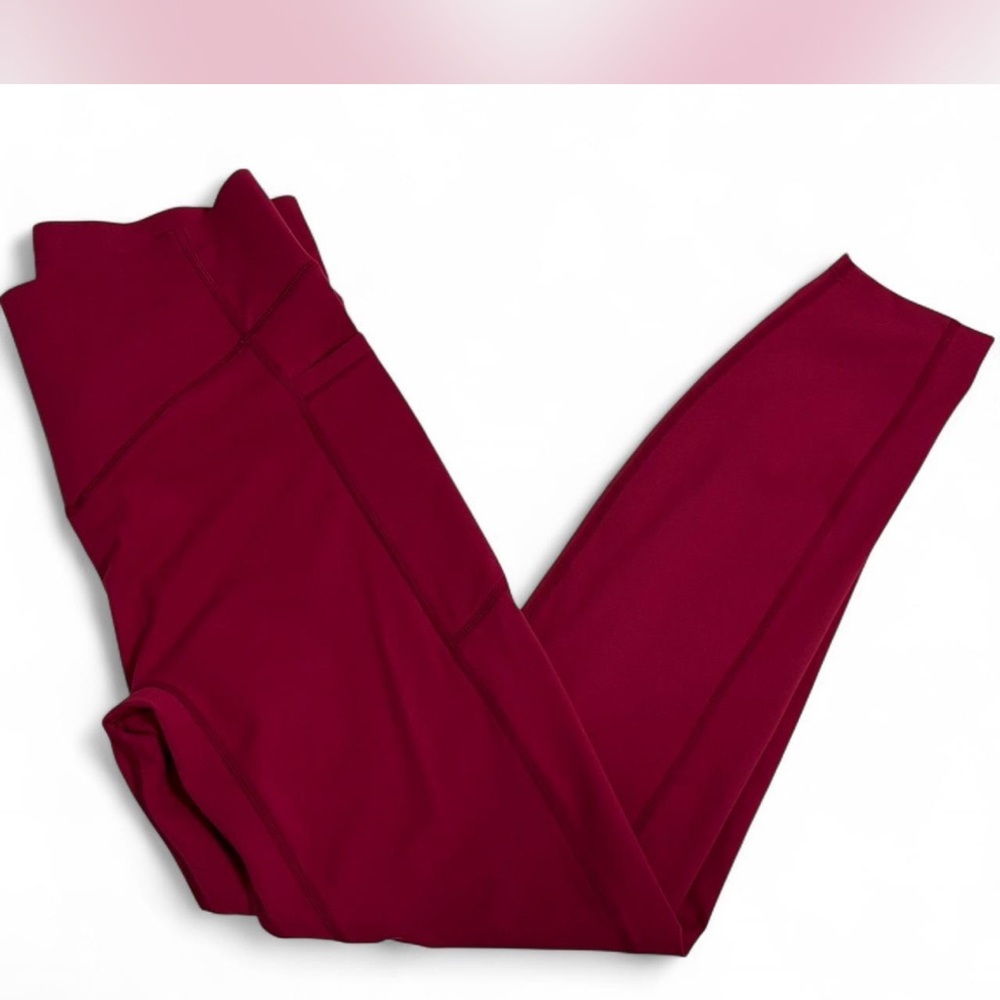 HALARA Women's Leggings - Deep Red size women’s medium - new no tags